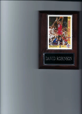 DAVID ROBINSON ALL STAR PLAQUE SAN ANTONIO SPURS BASKETBALL NBA  C3 Cover