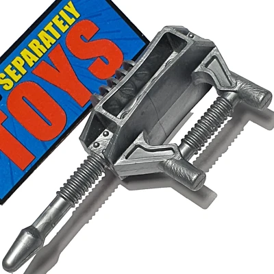 Bravestarr Deputy Fuzz GUN blaster mining tool original silver accessory part - Image 1 of 4