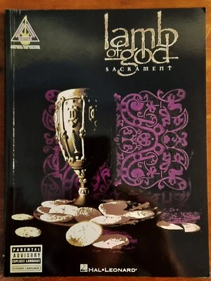 LAMB OF GOD SACRAMENT GUITAR TABLATURE SONG BOOK 2006 - Image 1 of 4
