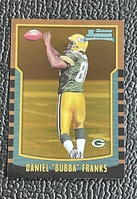 🔥BUBBA FRANKS 2000 BOWMAN GOLD REFRACTOR ROOKIE CARD #D /99!🔥GREEN BAY PACKERS - Image 1 of 2