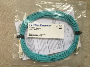 Extron Exectronics 2LC OM4 MM P/10 Part # 26-671-10 Rev.E1 New - Picture 1 of 4