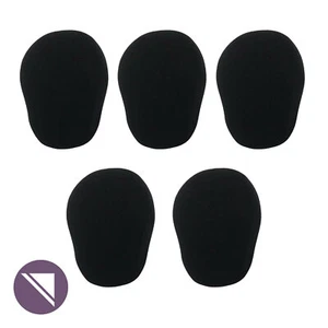 BravoPro WS85 Foam Windsock 5-Pack suits Standard Microphones - Black - Picture 1 of 3