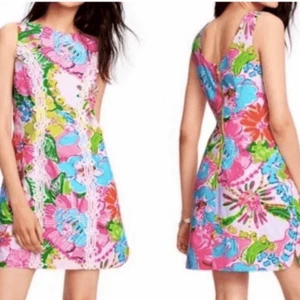 Girls LILLY PULITZER Nosey Posey Shift Dress Sz XL (14/16) - Picture 1 of 3