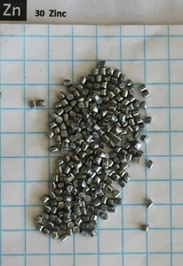 1 Feinunze 31,15 Gramm 99,99% Zink Metall Pellets Element 30 Proben - Bild 1 von 3