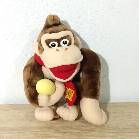 1999 Donkey Kong Plush Doll Stuffed Toy Banpresto Japan Nintendo 9" Cover