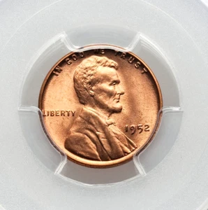 1952 Lincoln Cent PCGS MS66+RD - Picture 1 of 3