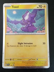 TOXEL SVP 119, BLACK STAR PROMO, COSMOS HOLO, POKEMON CARD (NM) - Picture 1 of 3