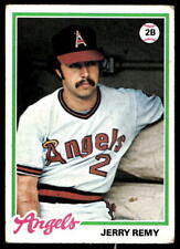 1978 Topps 478 Jerry Remy   California Angels  Baseball Card