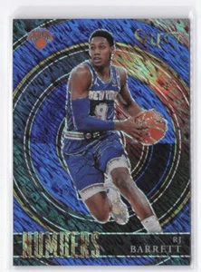 2020-21 Panini Select RJ Barrett #40 Select Numbers Blue Shimmer - Picture 1 of 2