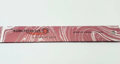 Incenso de violeta africana Auroshikha 10 gramas - Imagem 1 de 2