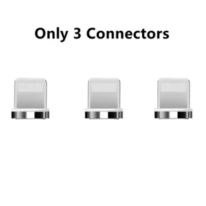 3Pack 3/6FT Magnetic USB Fast Charging Cable Data Cord for iPhone 6 7 8 11 12 XR - Picture 1 of 16