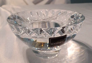 Rogaska Wink Votive Candleholder 24 Lead Crystal Slovenia NIB Waterford division - Picture 1 of 5