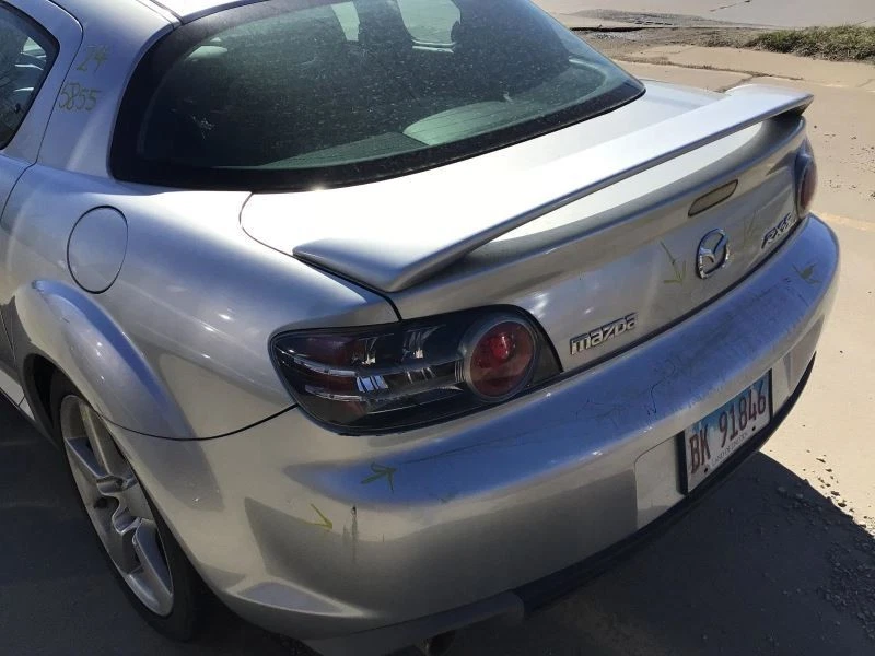 Luz trasera del conductor plateada con lente roja envolvente para 04-08 MAZDA RX8 535327 Foto 1 de 1