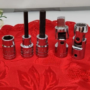 5X PROTO Professional Swivel, Hex Bit Socket 1/2" USA Made 6 & 12 Pt - Picture 1 of 10