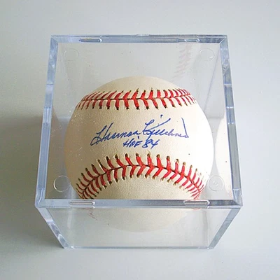 Cubo de béisbol autografiado Harmon Killebrew con declaración jurada y certificado de autenticidad Foto 1 de 4
