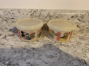 Contenedores de colección Eagle Super Seal MICKEY MOUSE Club Walt Disney Bowl con tapas - Imagen 1 de 11