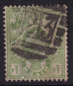 COLONIA FIUME ARANCIONE NUMERO FRANCOBOLLO / ANNULLO "1213" agenzia postale sconosciuta - Foto 1 di 1