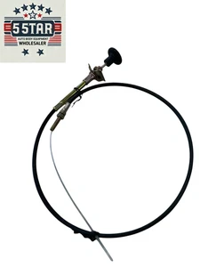 Universal Engine Choke Stop Cable 1 Ton China Mini Excavator - Bild 1 von 5