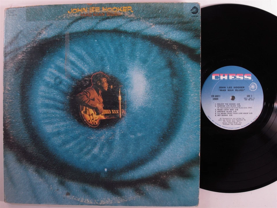 JOHN LEE HOOKER Mad Man Blues CHESS 2XLP gatefold x - Image 1 of 2