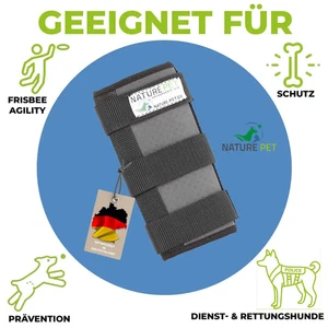 Hunde Sport Vorderlauf Bandage / Stützbandage für Hunde Sport von Nature Pet - Bild 1 von 9