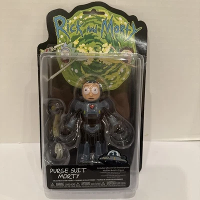 Funko Adult Swim Rick & Morty Fully Posable Action Figure - Purge Suit Morty NEW - Image 1 of 4