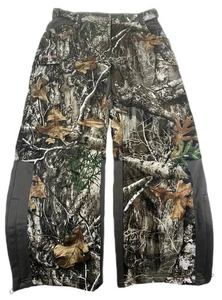 XL RealTree Edge Camo Fleece Lined Pants Magellan Academy Hunting Women - Picture 1 of 5