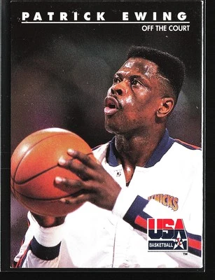 1992 SkyBox USA #23 Patrick Ewing USA - Image 1 of 2