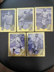 Cooperstown Sammlung Metall Baseball Karten - Bild 1 von 2
