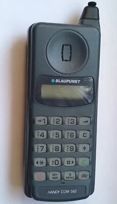 Vintage 1990s Old Retro mobile Phone Shop Display Dummy 0range blaupunkt 582  - Image 1 of 4