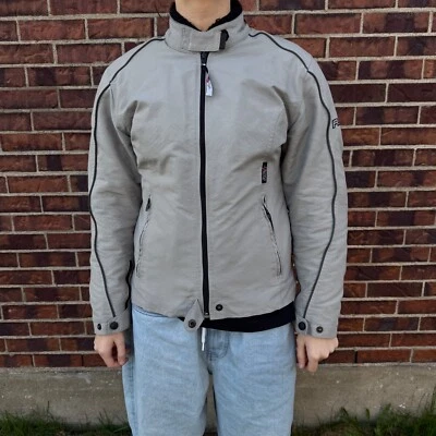 RST motorcycle jacket gray with padding RST-moto Padded Biker Riding Gear - Image 1 of 4