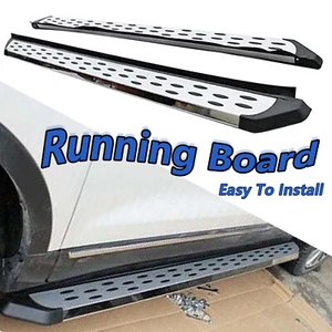 Running Board fits for Lincoln MKC 2012-2018 Side Step Nerf Bar 2PCS W/Bracket - Foto 1 di 10