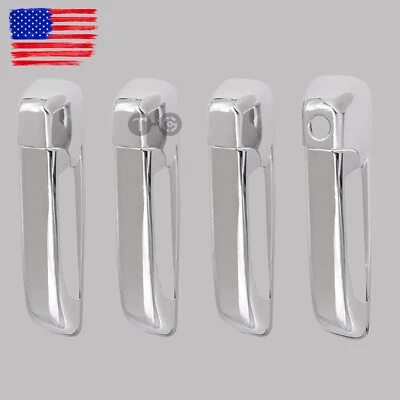 CUBIERTAS CROMADAS PARA MANIJA DE 4 PUERTAS PARA Dodge RAM 1500 2012-2018 sin PSK con KH Foto 1 de 4