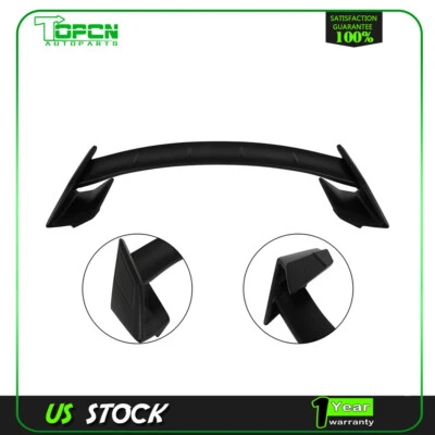 Alerón trasero de pedestal negro cebado apto para Toyota Prius 2010 2014 2015 Foto 1 de 4