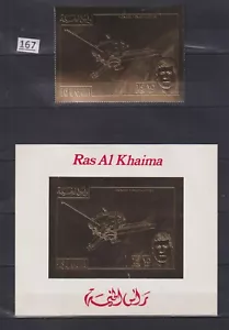 LN RAS AL KHAIMAH - MNH - DELUXE - SPACE - KENNEDY - USA - Picture 1 of 1