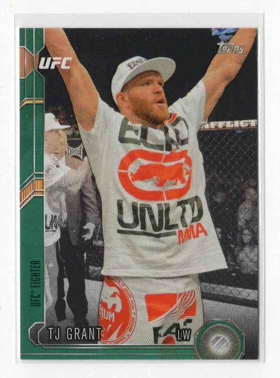 2015 TOPPS UFC CHRONICLES TJ GRANT GREEN (232/288) - Image 1 of 1
