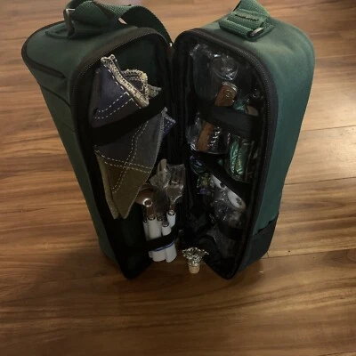 NUEVO BOLSO REFRIGERADOR BOTELLA VINO AISLADO VINTAGE Picinic Tote Foto 1 de 4