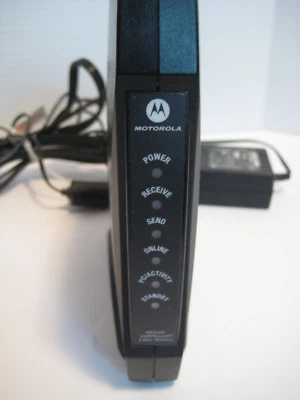 Motorola SB5120 SURFboard Cable Módem Adaptador CA 505808-001-00 Foto 1 de 4