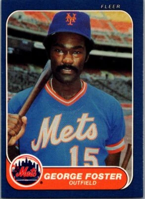 1986 FLEER #80-121  N.Y. METS & N.Y. YANKEES Players Clean!   86-FBBC - Image 1 of 4