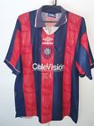 San Lorenzo De Almagro Argentina 1997 Matchworn Shirt Umbro #14 Pancho Rivadero