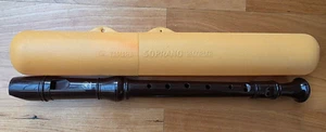 YAMAHA Blockflöte Soprano Recorder mit steckbarem Etui - Bild 1 von 13
