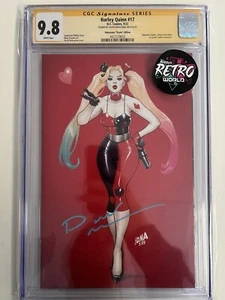 HARLEY QUINN #17 DAVID NAKAYAMA EXCLUSIVE VIRGIN VARIANT CGC 9.8 signiert - Bild 1 von 2