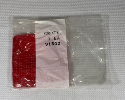 Lente de substituição Grote 91502 vermelha - Imagem 1 de 4