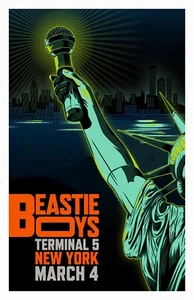 Beastie Boys NYC Concert Poster 11 X 17 Framed - Picture 1 of 2