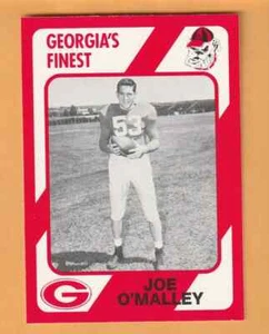 Joe O'Malley Georgia Bulldogs 1989 Card #20 Scranton PA Pittsburgh Steelers - Picture 1 of 2