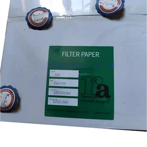 100pcs/box 202 grade medium speed quantitative filter paper 5202-240 - Picture 1 of 1