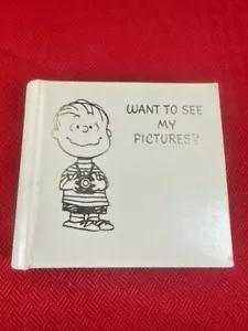 VTG Hallmark White Peanuts Snapshot B&W & Color Polaroid Photo Album Gift Idea - Picture 1 of 12