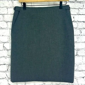 GERARD DAREL Pencil Skirt 40 Charcoal Gray NWOT - Picture 1 of 9
