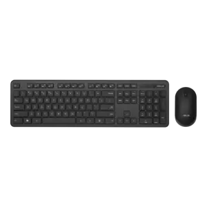 ASUS CW100 Genuine Wireless Keyboard & Mouse Kit, Black, Superior performance - Picture 1 of 7