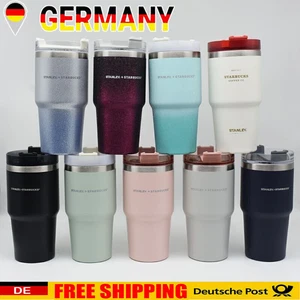 20OZ Starbucks Stanley Edelstahl Vakuum Auto halten Stroh Tasse Becher Becher