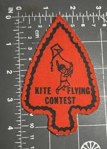 Parche de colección de premio punta de flecha india Scouts Concurso de vuelo de cometa Boy Scouts BSA Scouting - Imagen 1 de 2